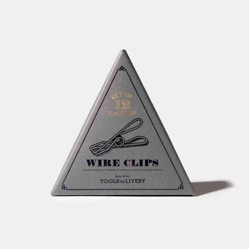 Clip - Wire - 12pcs per pack - Black