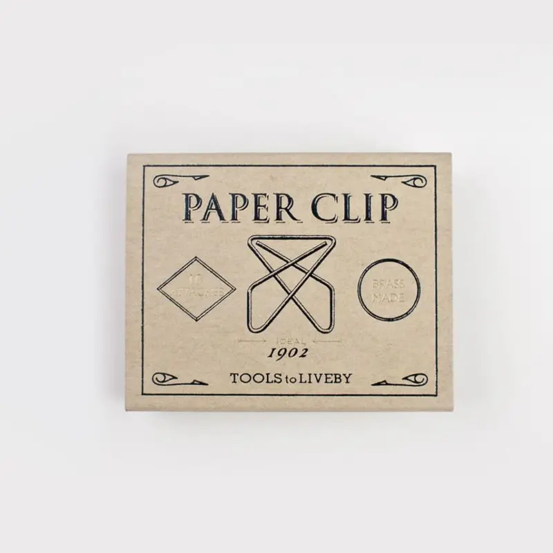 Clip - YE Ideal - 10pcs per box - Brass
