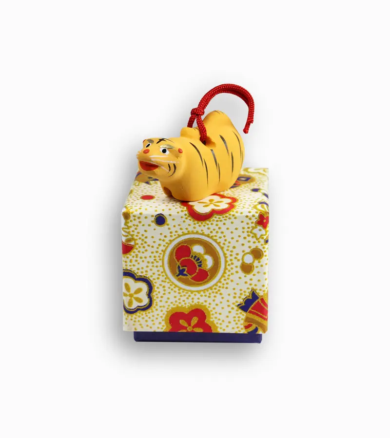Clochette céramique du Zodiaque - Tigre