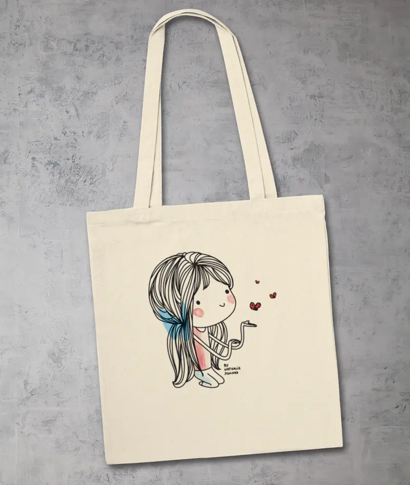 Coccinelles by Nathalie Jomard - Tote bag Premium