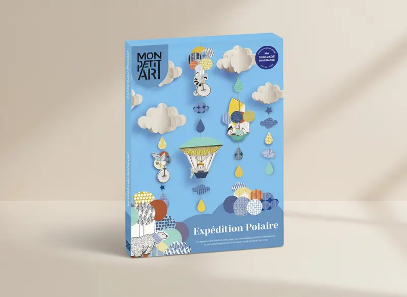 Coffret Créatif DIY Guirlandes "Expédition Polaire"
