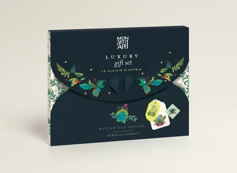 Coffret de papeterie - Mysterious Nature