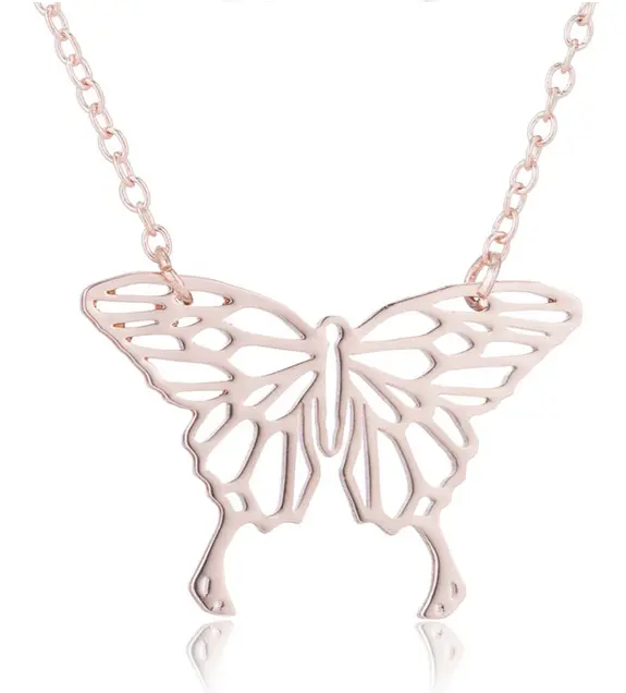 Collier Origami Papillon Femme