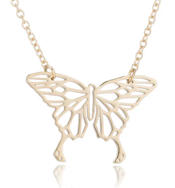 Collier Origami Papillon