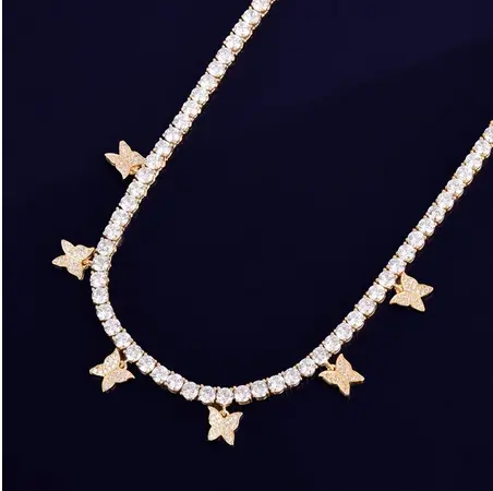 Collier Papillon Breloque