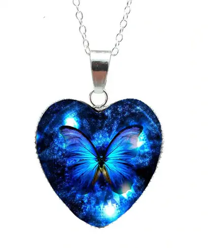 Collier Papillon Homme