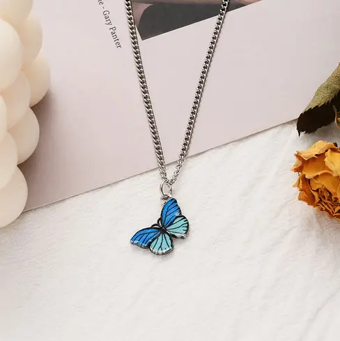 Collier Papillon Pour Homme