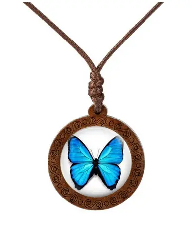 Collier Papillon Univers
