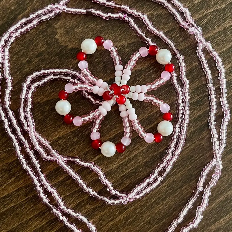 Collier "Pearly Blossom" en perles