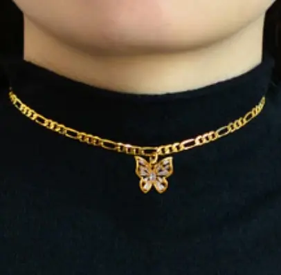 Collier Ras de cou Papillon