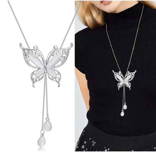 Collier Sautoir Papillon