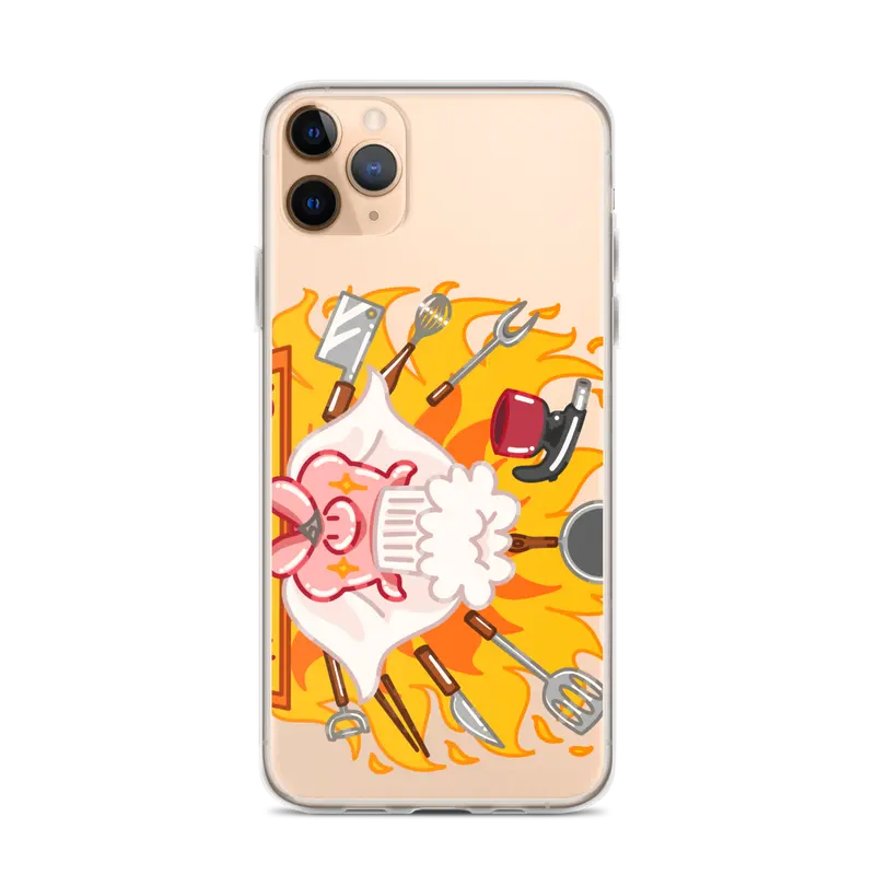Coque pour iPhone® Porcin Cuistot