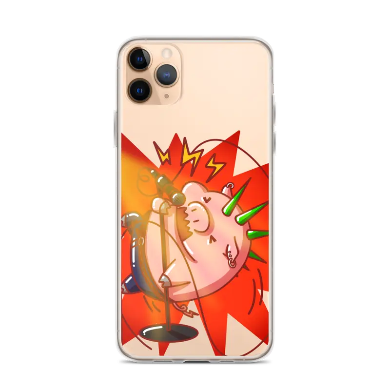 Coque pour iPhone® Porcin Punk