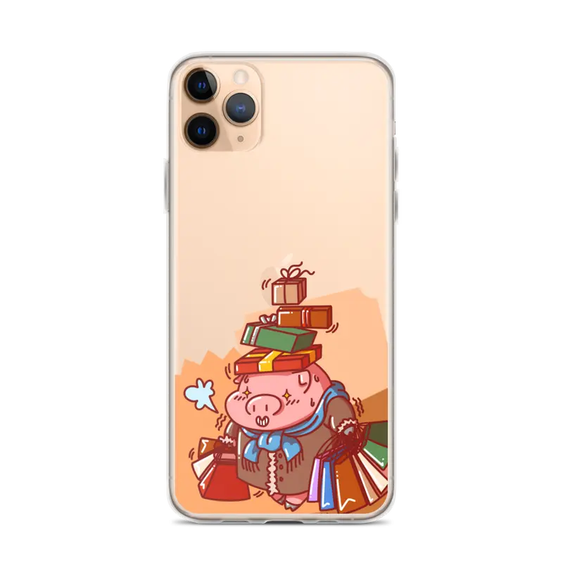 Coque pour iPhone® Porcin Soldé