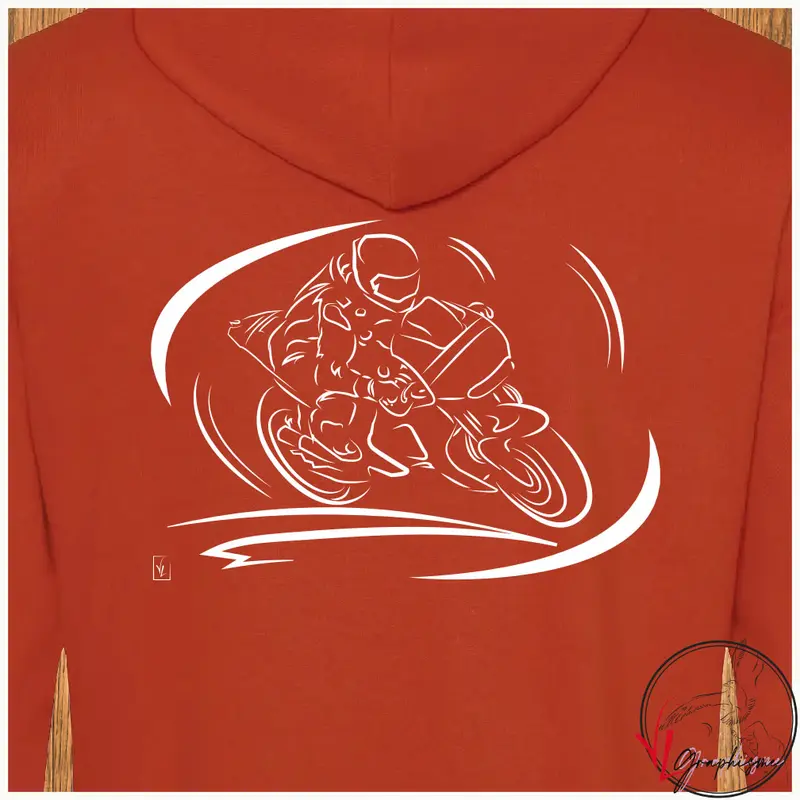 Course moto Sweat-Shirt