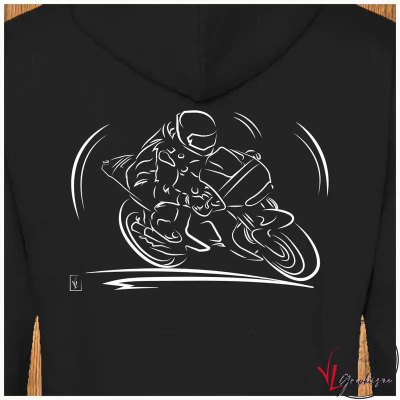 Course moto Sweat-Shirt