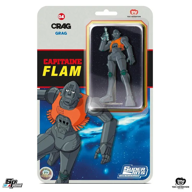 Crag - Figurine/Pin's 10 cm en blister card  - Limited edition