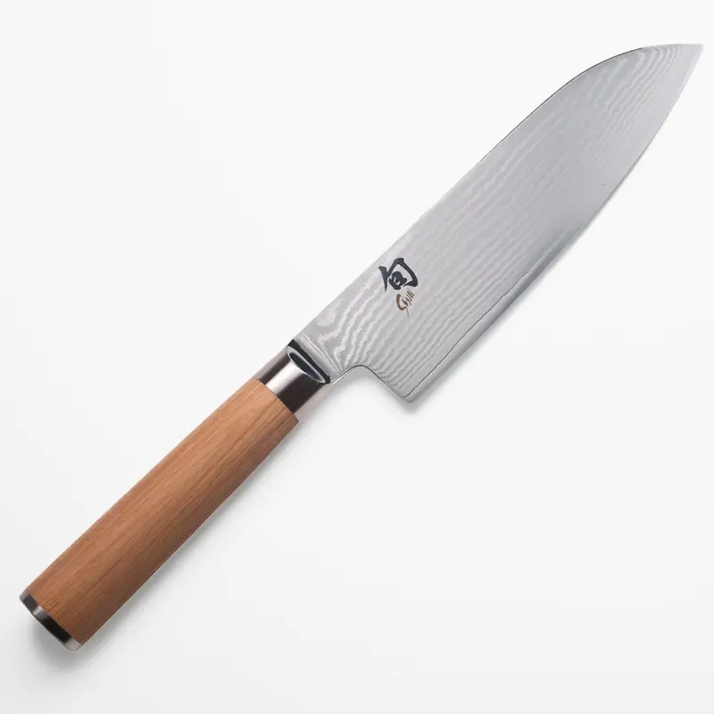 Cuchillo Santoku Shun Classic Blanco 18 cm
