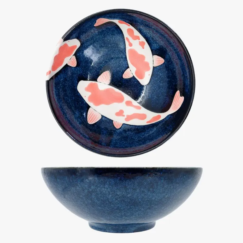 Cuenco Donburi carpa koi