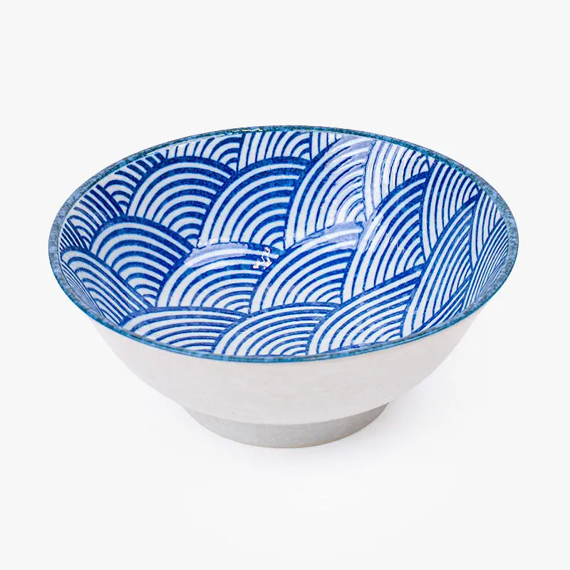 Cuenco japonés para ramen Seigaiha