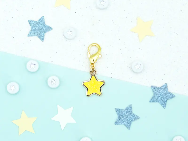 Cute Yellow Star Charm - Charm-ing Collection