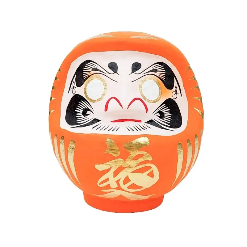 Daruma Japonés Naranja