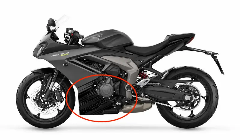 DAYTONA 660 - Bas de carénage  (2024+)