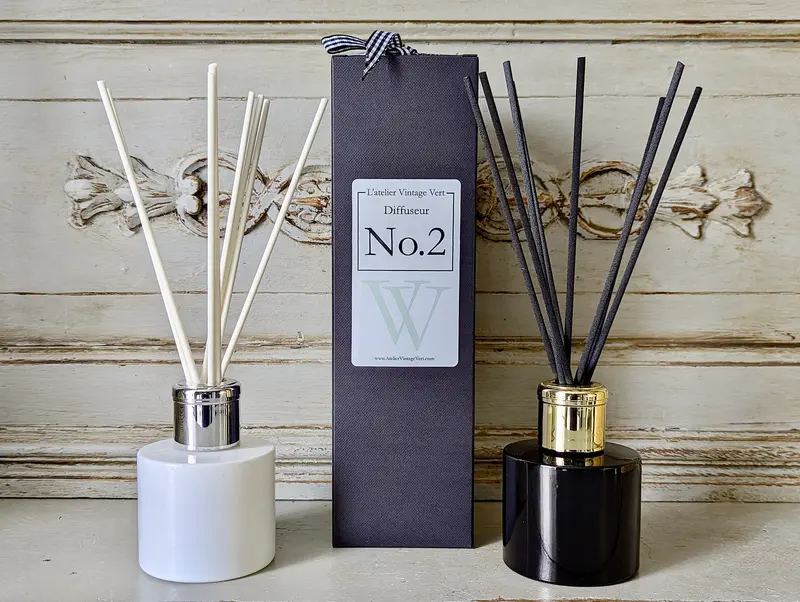 Diffuseur N°2 Cardamome & Mimosa - Atelier Vintage Vert