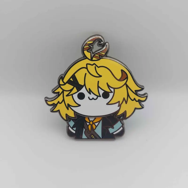 Dokibird Bounty Hunter - Wiggle hard enamel pin