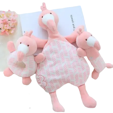 Doudou Flamant Rose