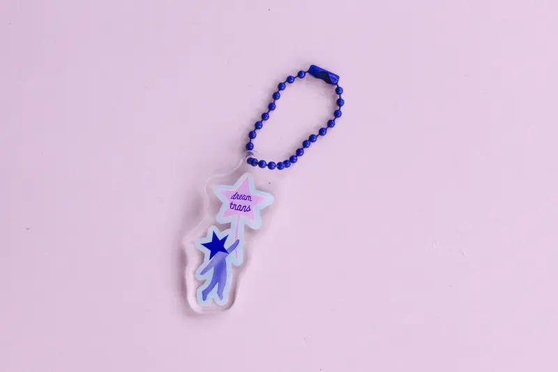 Dream Trans ✶ Acrylic Keyring