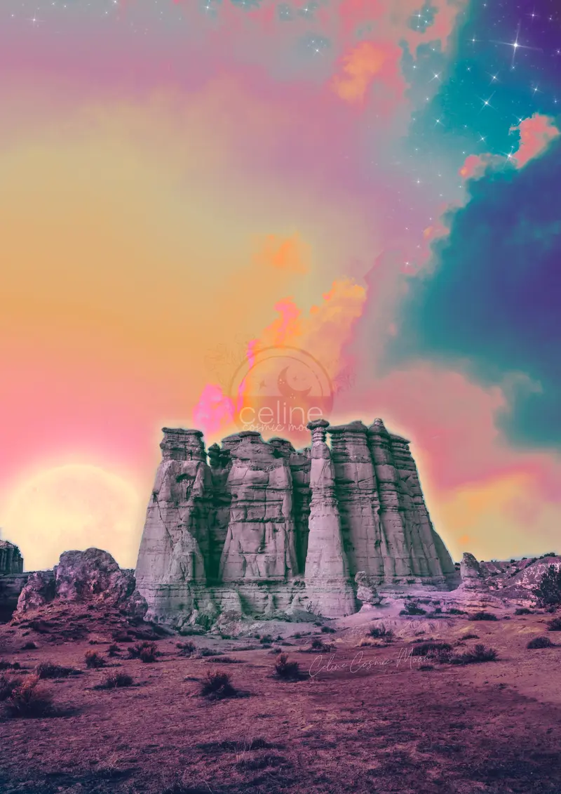 Dreamy Canyon Print