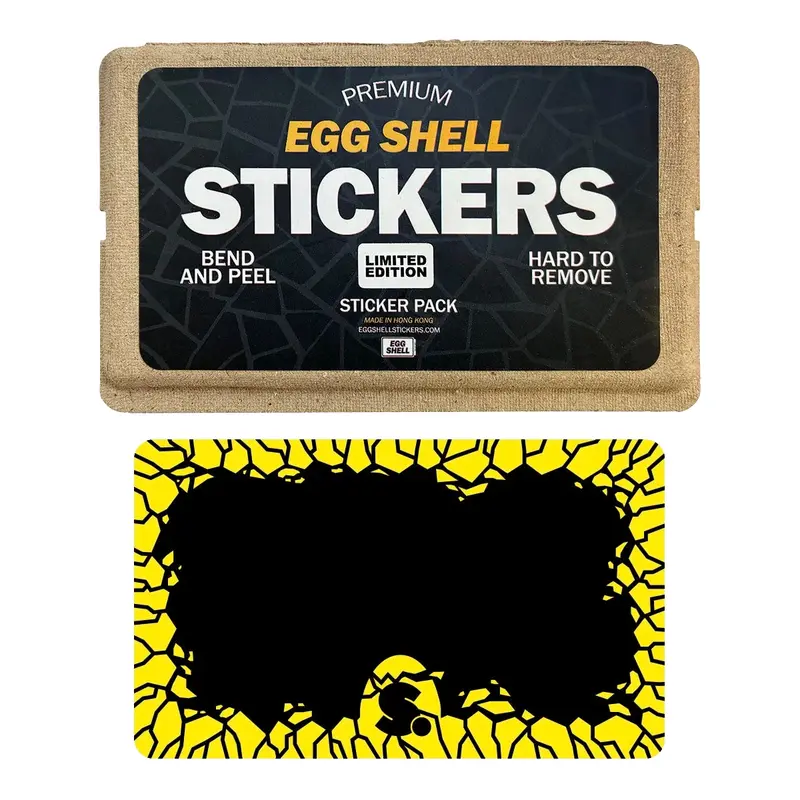 Egg Shell x Spray Daily Cracked Edition Limitée stickers x50