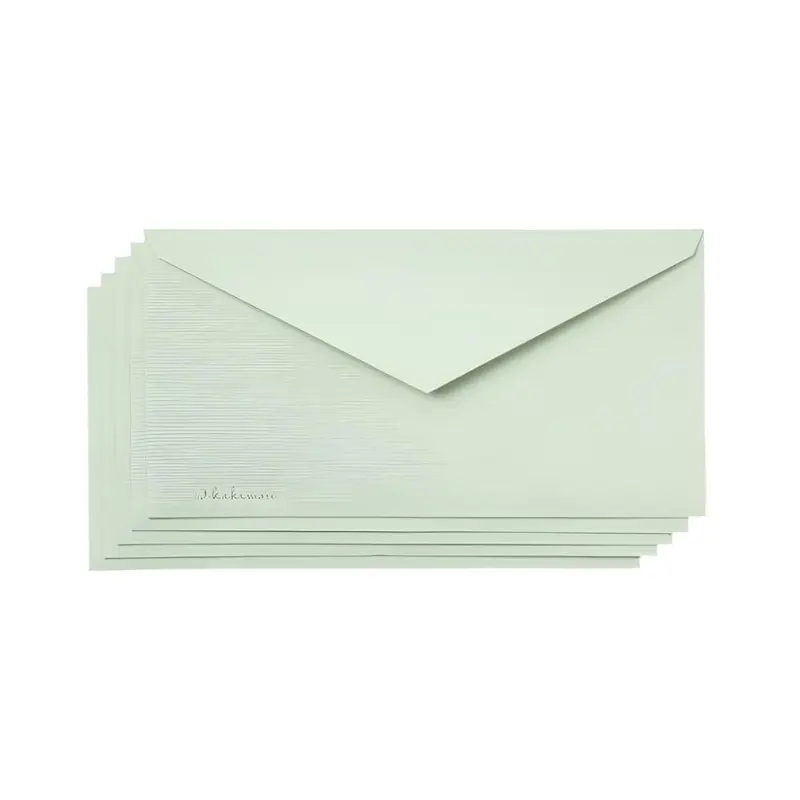 Envelope 5 pcs  Pale green