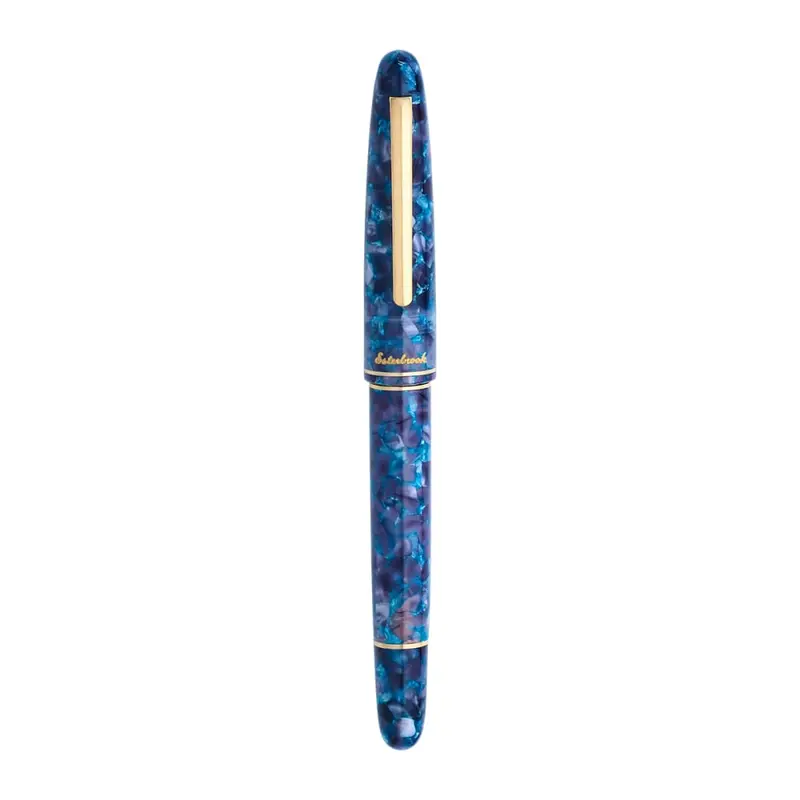 Esterbrook Blue Moon Estie, Piston Button Model - B