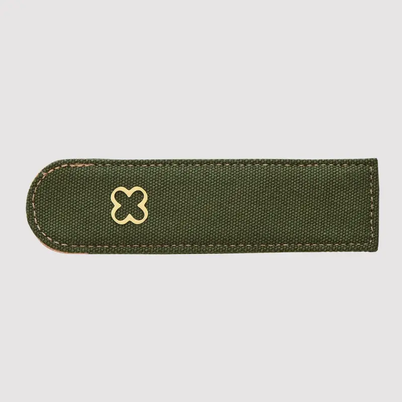 Esterbrook Canvas Single Pen Sleeve Green