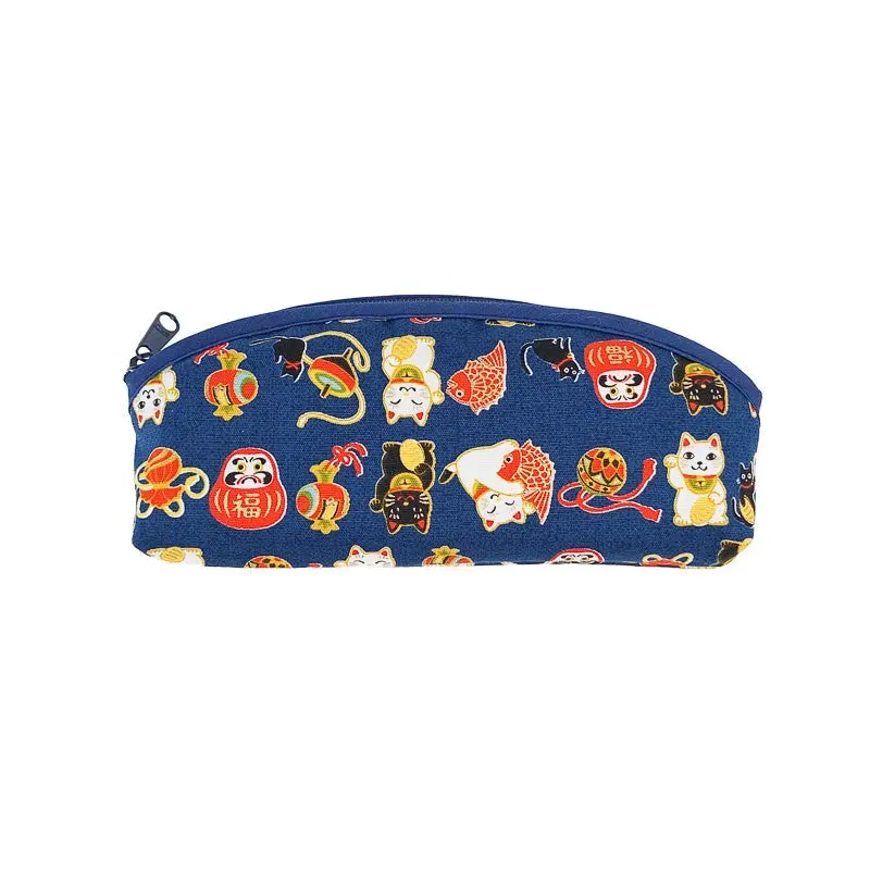 Estuche Algodón con Diseños Japoneses