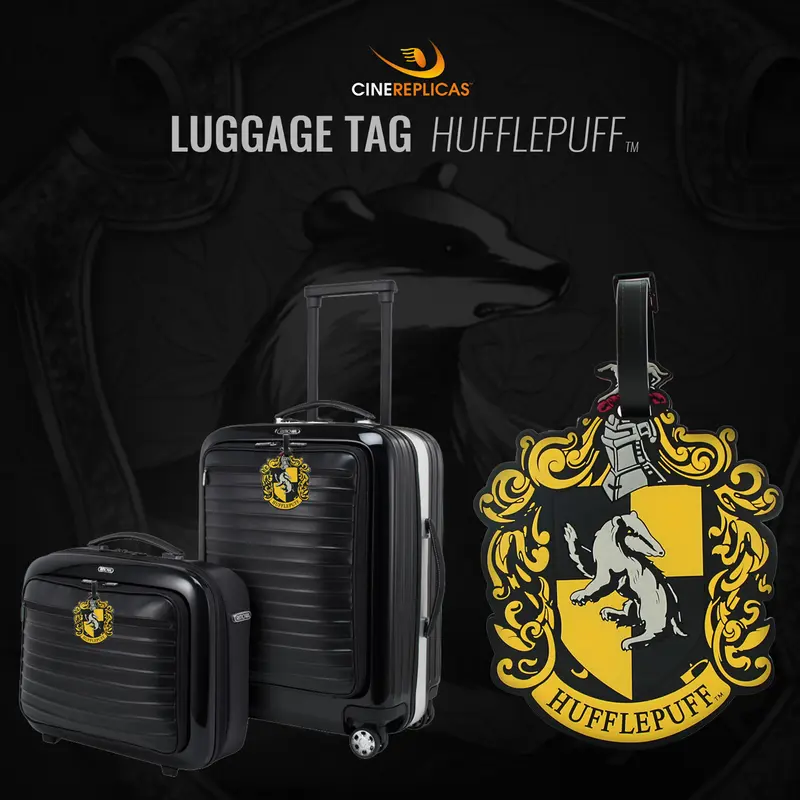 *Étiquette à bagage Poufsouffle