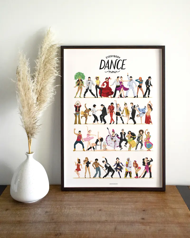 Everybody Dance Now Printable — Instant Download