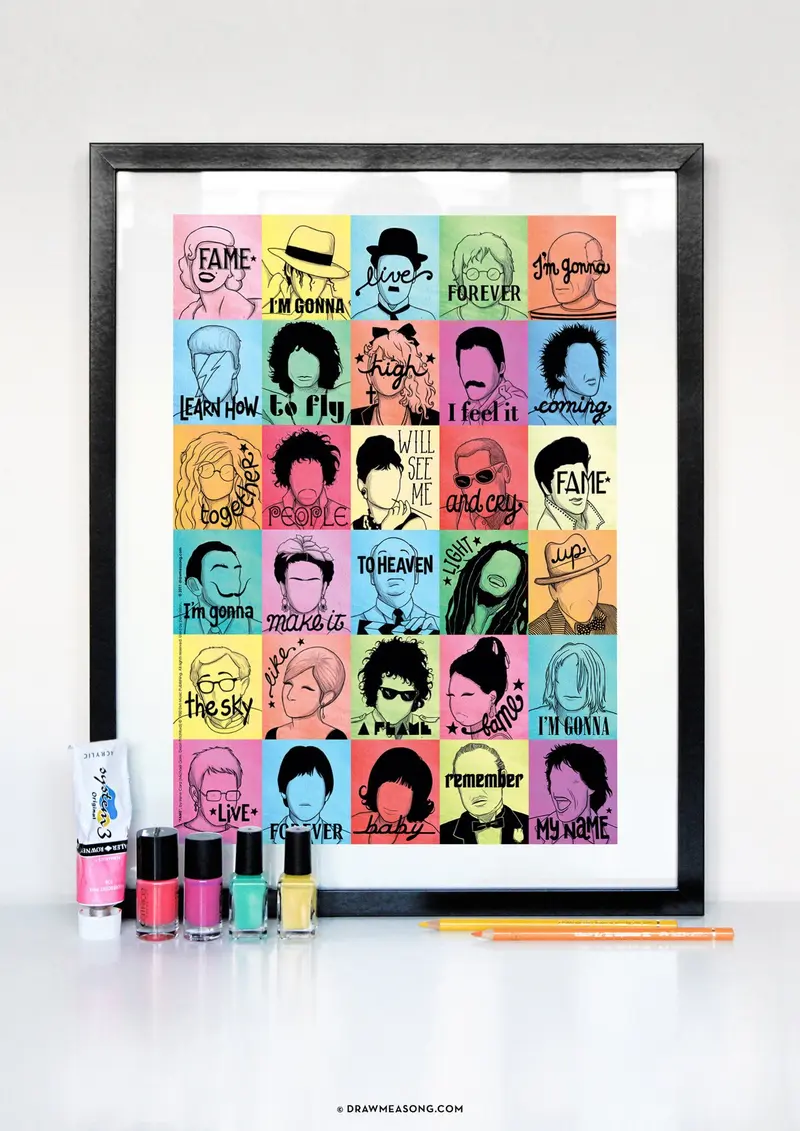 Fame Art Print
