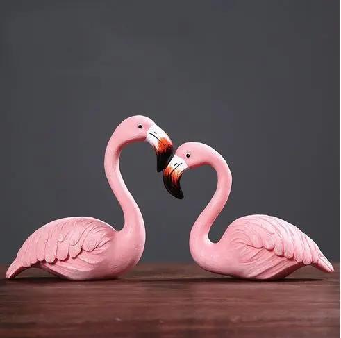 Figurine Flamant Rose pour Gâteau