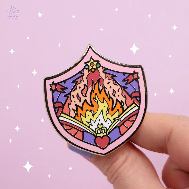 Fire Shield Enamel Pin