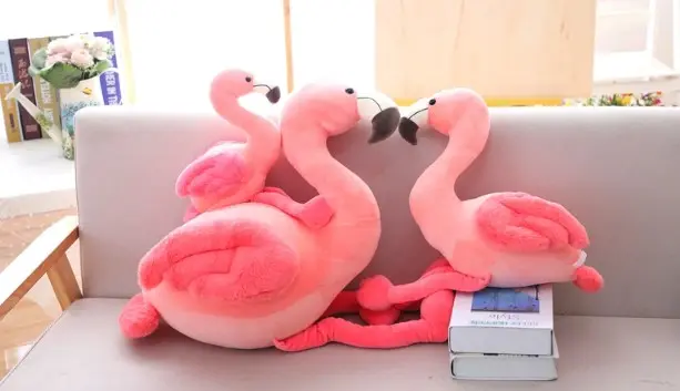 Flamant Rose en Peluche