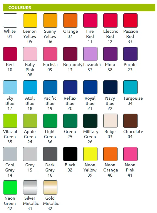 Flex Découpe Plotter CLASSIC | Largeur 50cm | 1ml