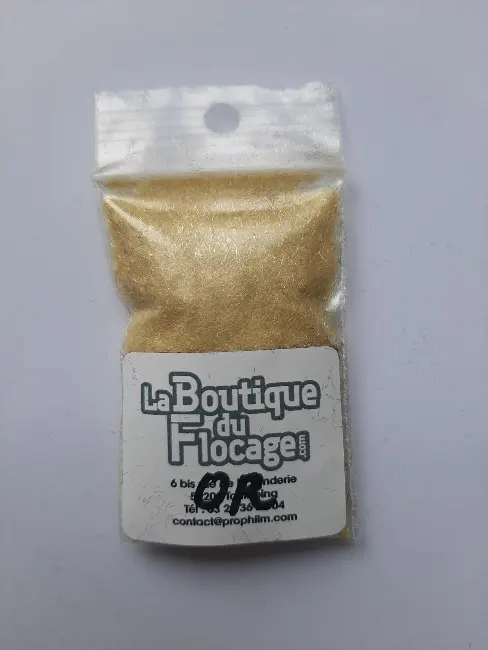 Floc Or et Argent Scintillants