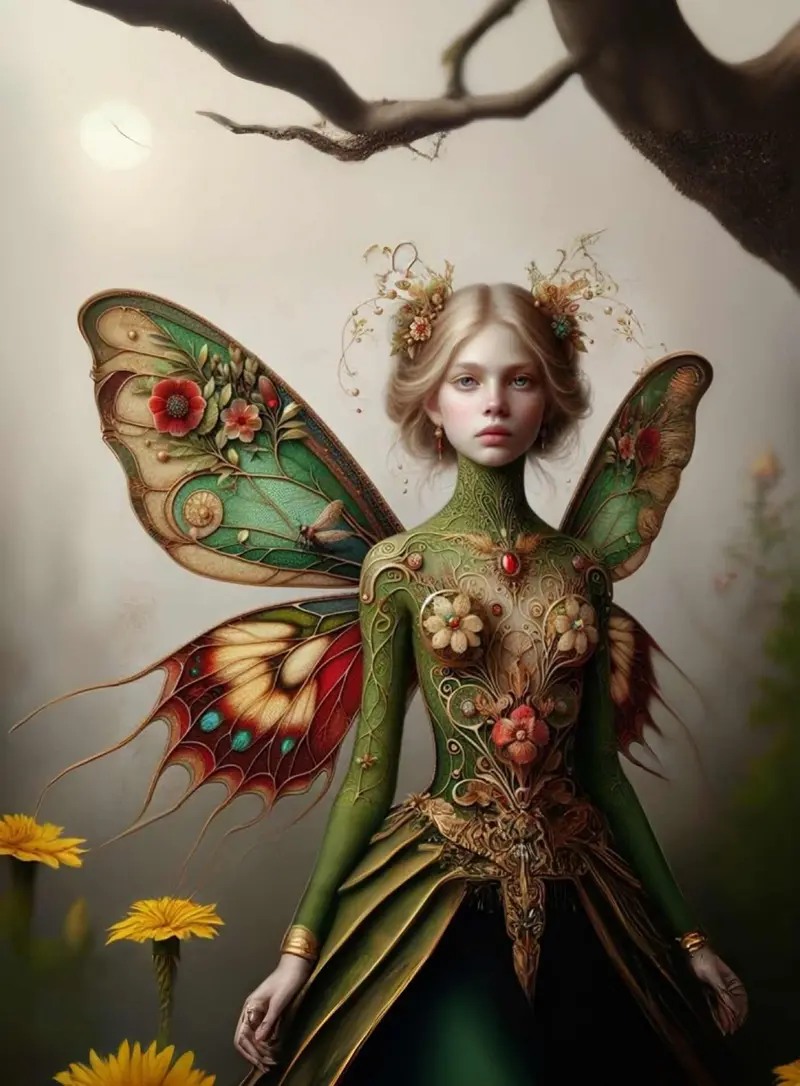 Forest Muse - Menthe par Michelle