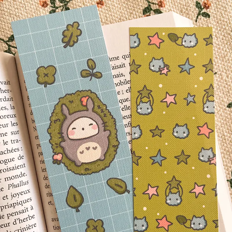 Forest spirit bookmarks #I017