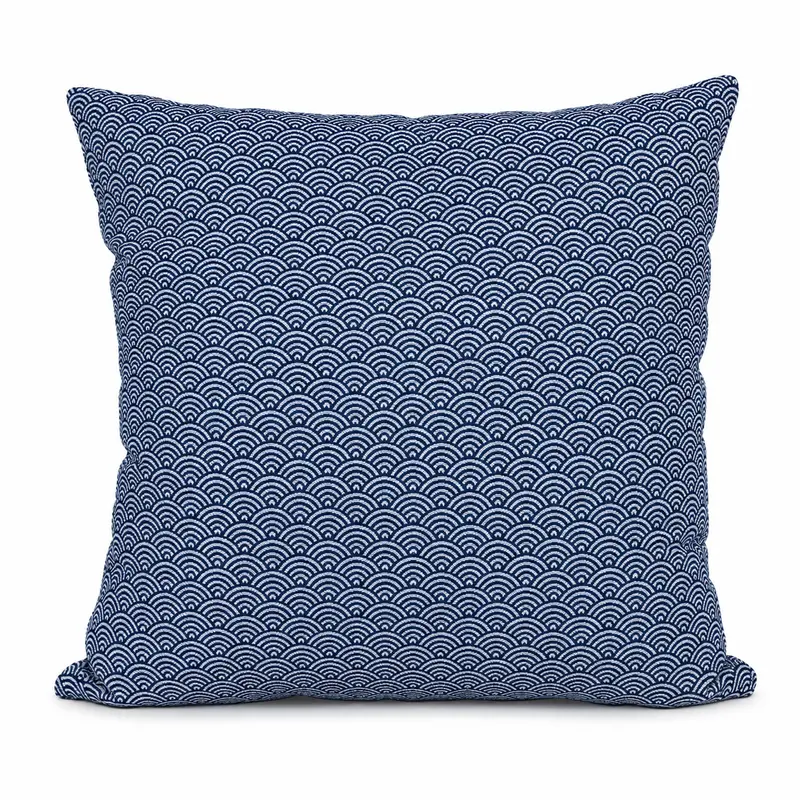 Funda de Cojín Japonesa Seigaiha - 50x50 cm