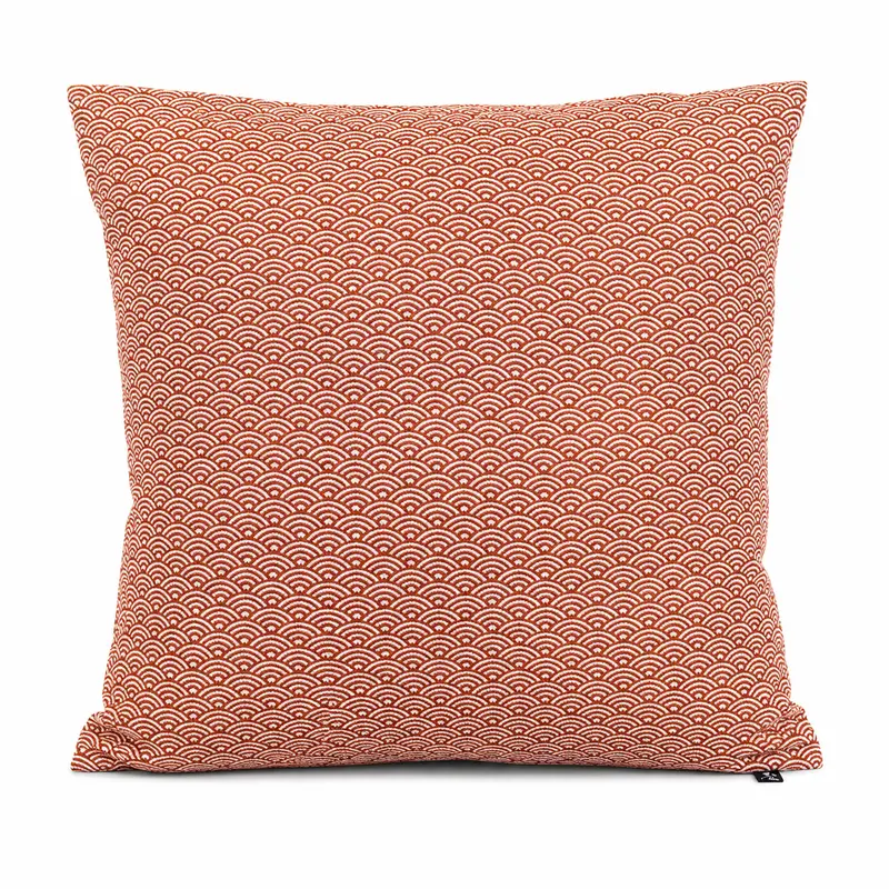 Funda de Cojín Japonesa Tsumugiori Seigaiha - 50x50 cm