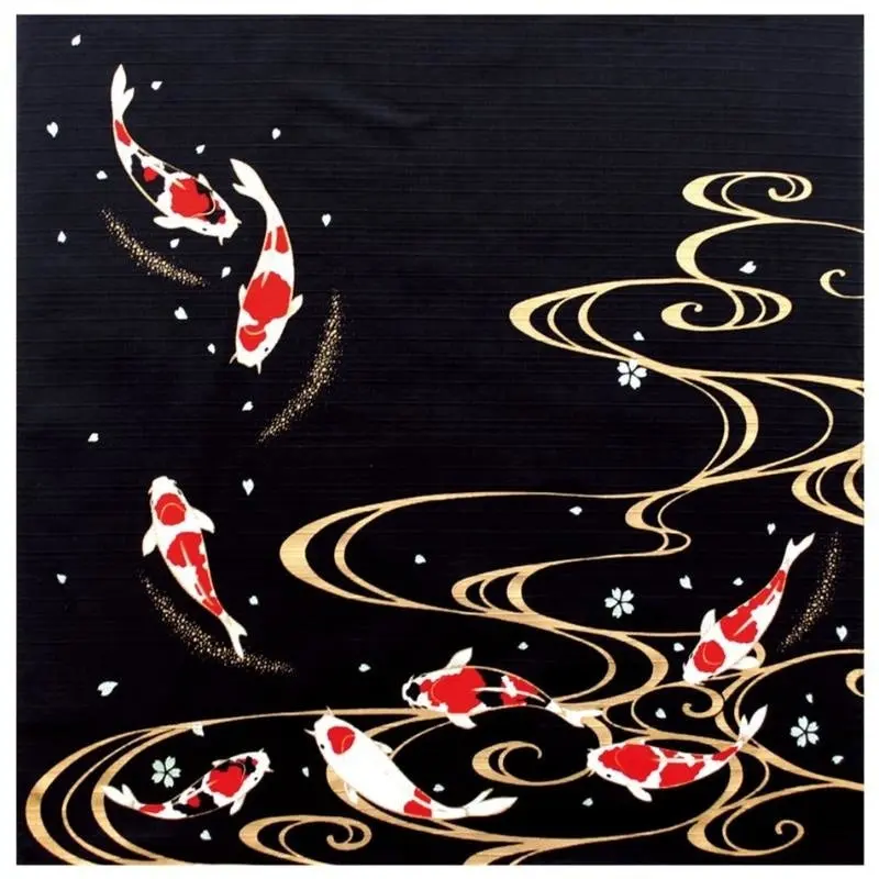 Furoshiki Carpa Koi - 50x50 cm